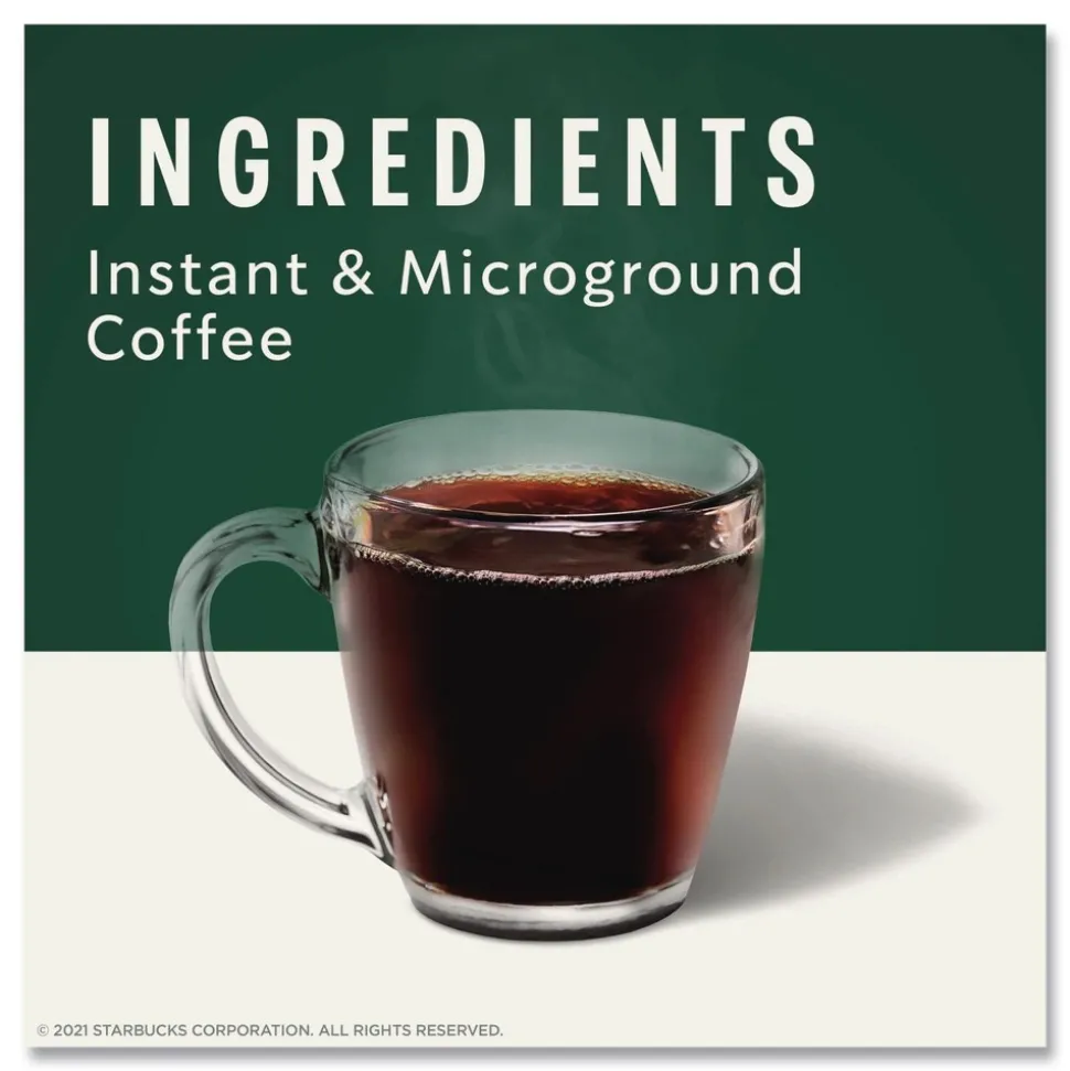 Starbucks 12407839 1.4 oz VIA Ready Brew Coffee - Colombia (12/Carton)