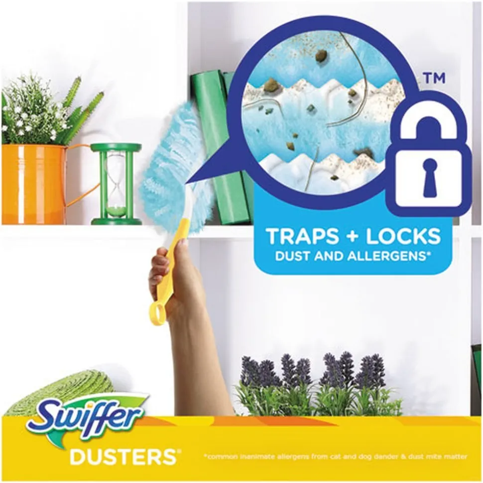 Swiffer Dusters Unscented Cleaner Refills - Light Blue (4/Carton)