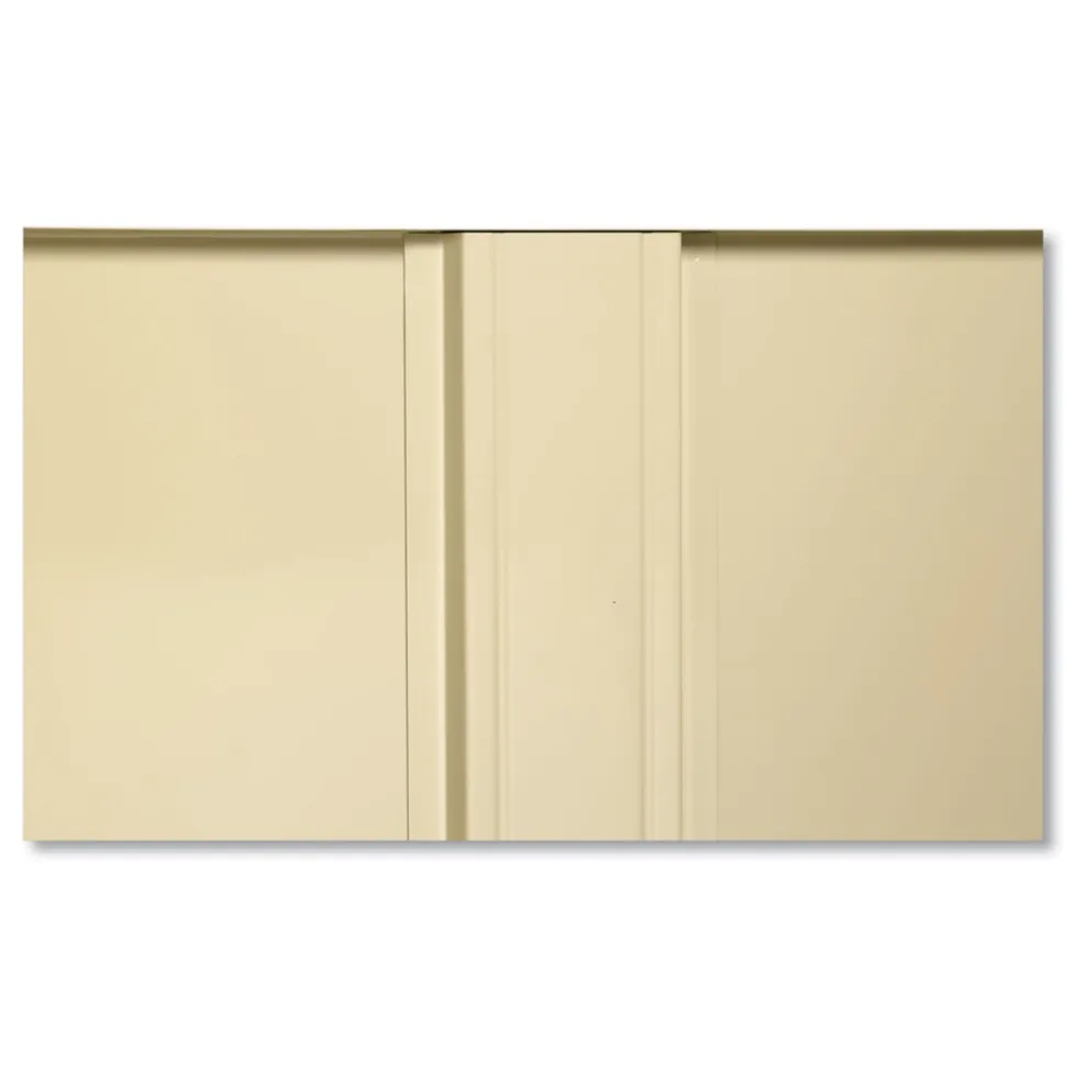 Tennsco 36 in. x 18 in. x 72 in. Assembled High Standard Cabinet - Light Gray