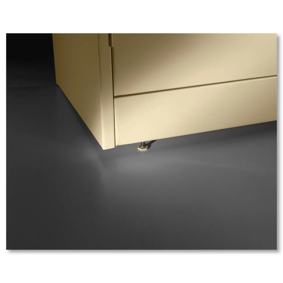 Tennsco 30 in. x 18 in. x 72 in. Assembled High Standard Cabinet - Putty