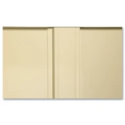 Tennsco 36 in. x 24 in. x 78 in. High Deluxe Cabinet - Black