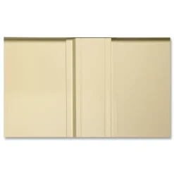 Tennsco 36 in. x 18 in. x 72 in. Unassembled High Standard Cabinet - Black
