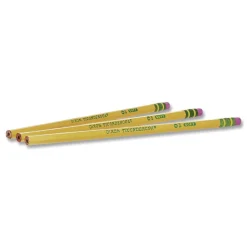 Ticonderoga HB (#2) Pencils - Black Lead, Yellow Barrel (48/Pack)