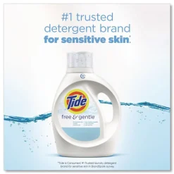 Tide Free and Gentle 132 oz HE Compatible Liquid Laundry Detergent (4/Carton)