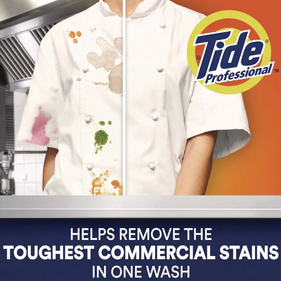 Tide Professional 80782107 170 oz Commercial HE Liquid Laundry Detergent (4/Carton)