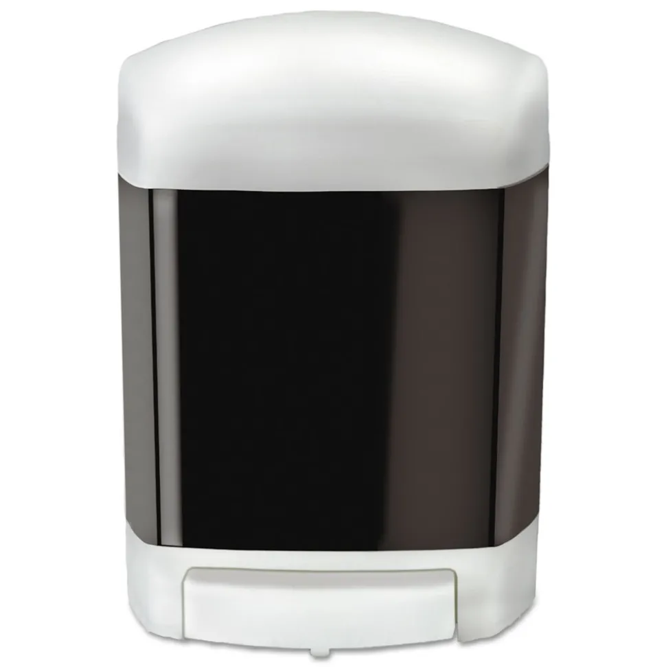 TOLCO 4 in. x 6.63 in. x 9 in. 50 oz. Clear Choice Bulk Soap Dispenser - White