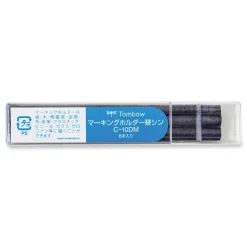Tombow 4.4 millimeter Mechanical Wax-Based Marking Pencil Refills - Blue (10/Box)