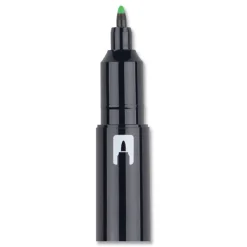 Tombow Mono Chisel/Bullet Tip Edge Highlighters - Yellow Green Barrel/Yellow Green Ink (10/Box)