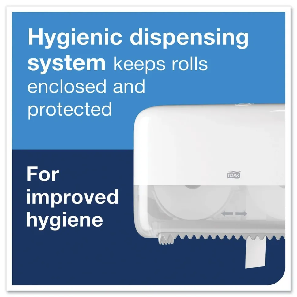 Tork 472880 Advanced 2-Ply Coreless High Capacity Bath Tissue - White (36/Carton)