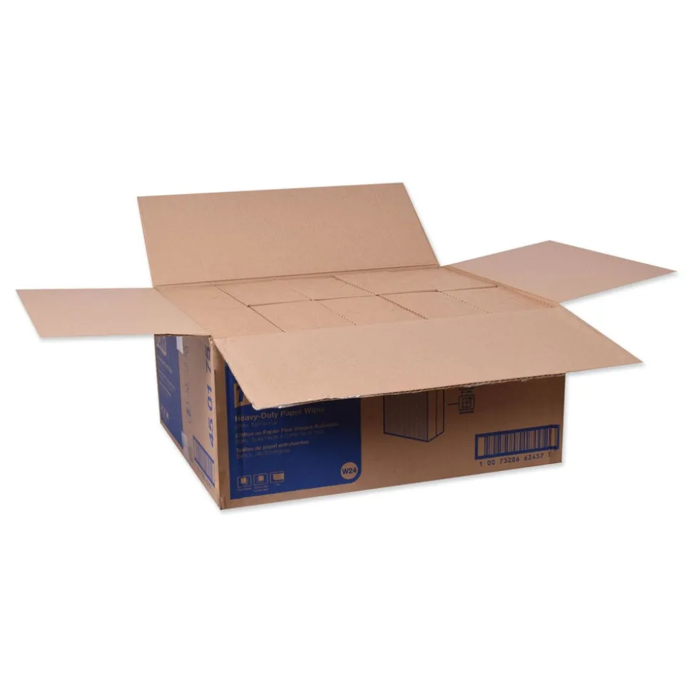 Tork 1 Ply Heavy-Duty Paper Wiper - Unscented, White (900/Carton)