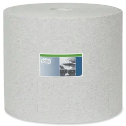 Tork 1-Ply 12.6 in. x 13.3 in. Industrial Cleaning Cloths - Gray (1/Carton)