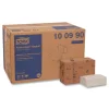 Tork 100990 2-Ply 6.5 in. x 8.5 in. Xpressnap Interfold Dispenser Napkins - White (12/Carton)