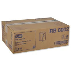 Tork RB8002 Universal 7.88 in. x 800 ft. 1-Ply Hand Towel Roll - White (6/Carton)