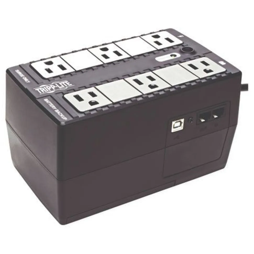 Tripp Lite 350 VA 380 J Internet Office Ultra-Compact Desktop Standby UPS, 6 Outlets