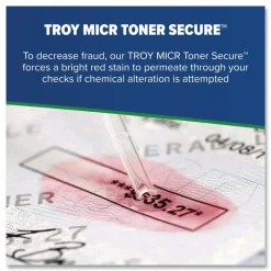 TROY 02-W1480A-001 High-Yield MICR Toner, Alternative for HP 02-W1480X-001 - Black