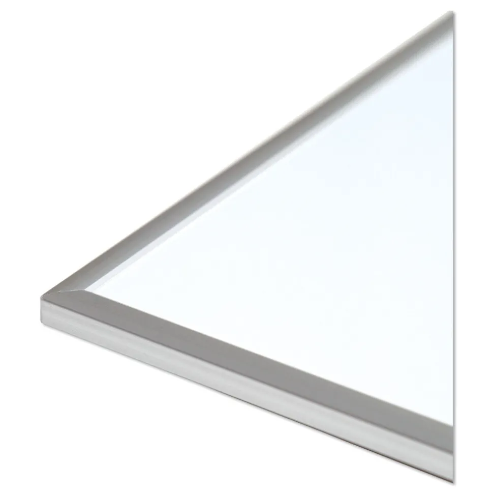 U Brands 20 in. x 16 in. Magnetic Dry Erase Board - White Surface, Silver Aluminum Frame