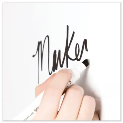 U Brands PINIT 35 x 23 Magnetic Dry Erase Board - White