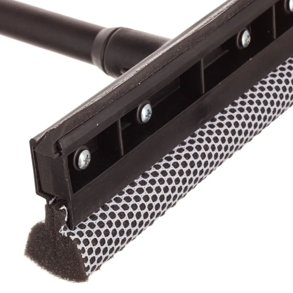 Unger 8 in. Rubber Blade Auto Squeegee with Grip - Black (20/Carton)