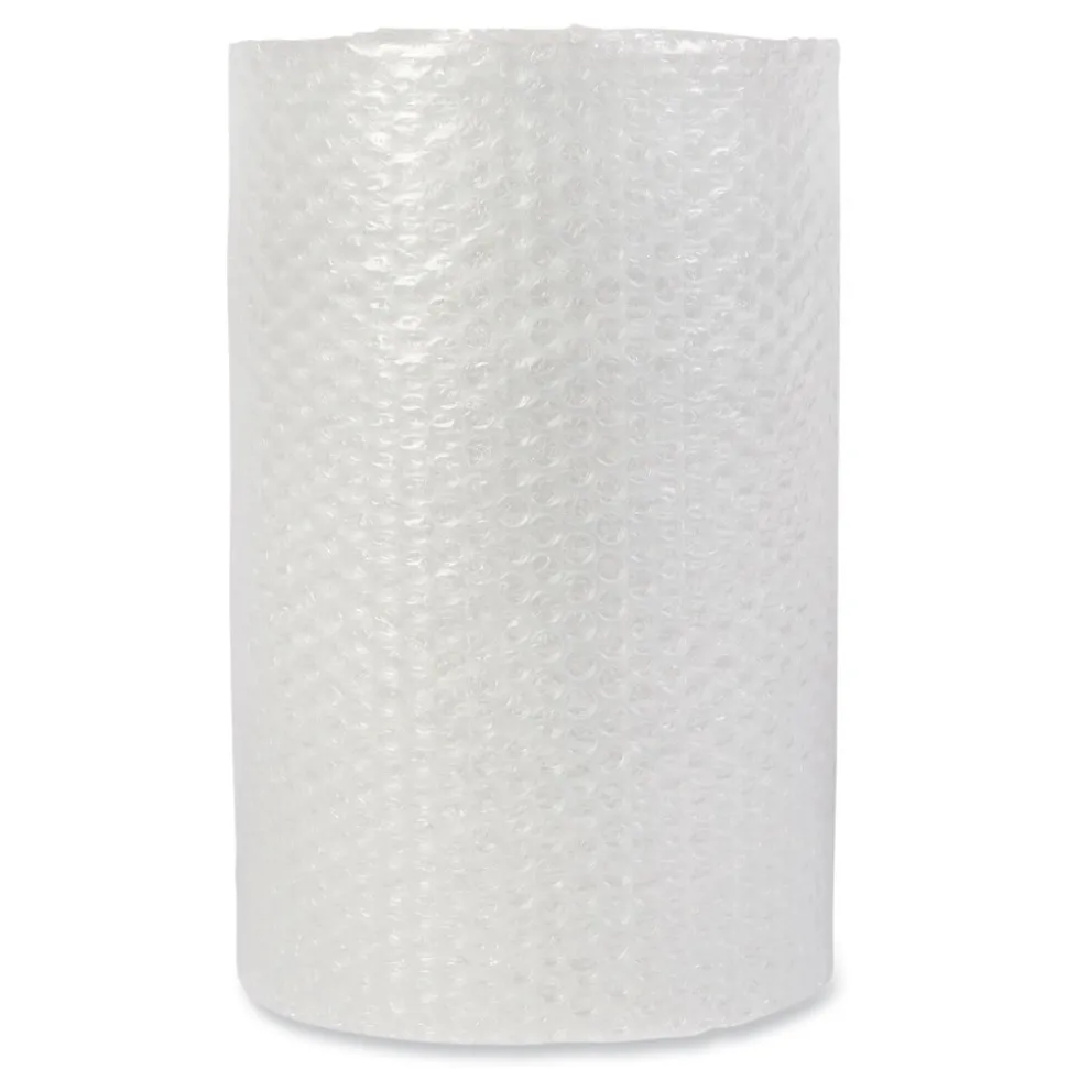 Universal 12 in. x 30 ft. 0.19 in. Thick Bubble Packaging Perforated Every 12 in. - Clear (12/Carton)