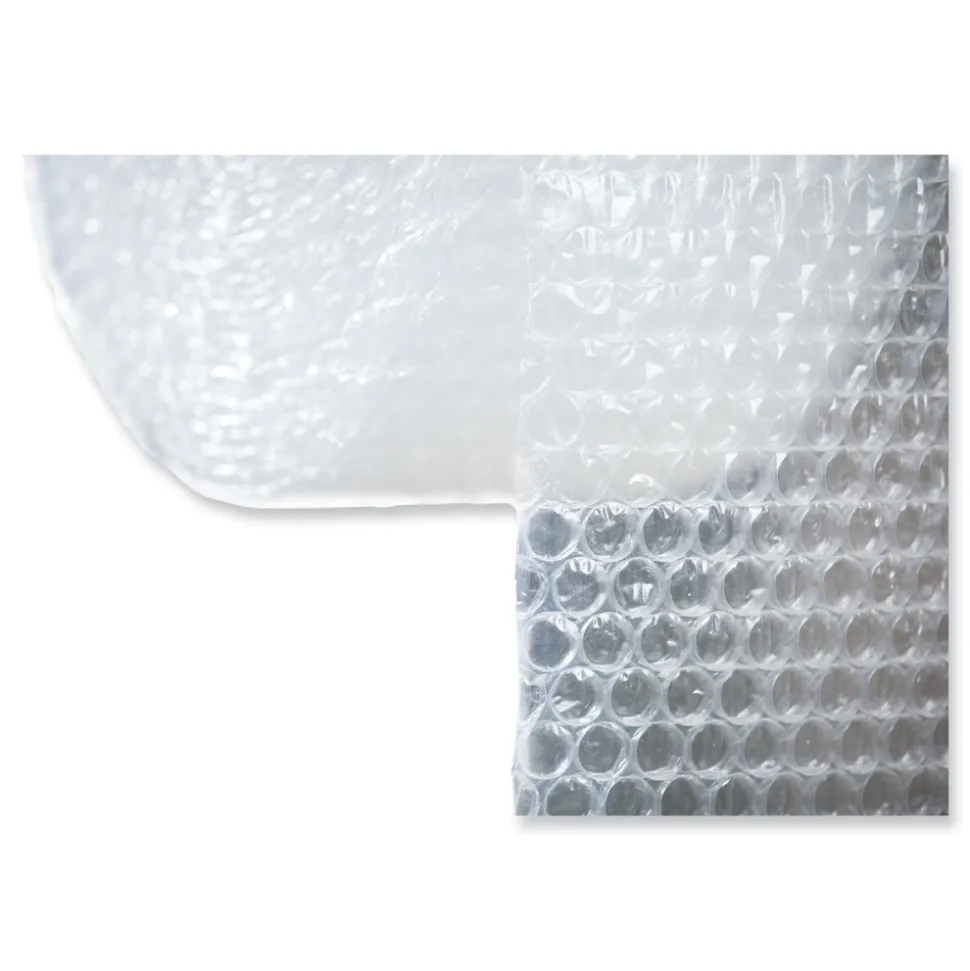 Universal 12 in. x 30 ft. 0.19 in. Thick Bubble Packaging Perforated Every 12 in. - Clear (12/Carton)