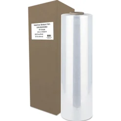 Universal 20 in. x 5000 ft. 20.3 micron Machine Stretch Film - Clear (1 Roll)