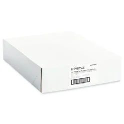 Universal 10 in. x 13 in., #13 1/2 Square Flap, Self-Adhesive Closure, Deluxe Tyvek Expansion Envelopes - White (100/Carton)