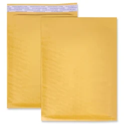 Universal 6 x 10 Peel Seal Strip Cushioned Mailer, Extension Flap, Self-Adhesive Closure (250/Carton)