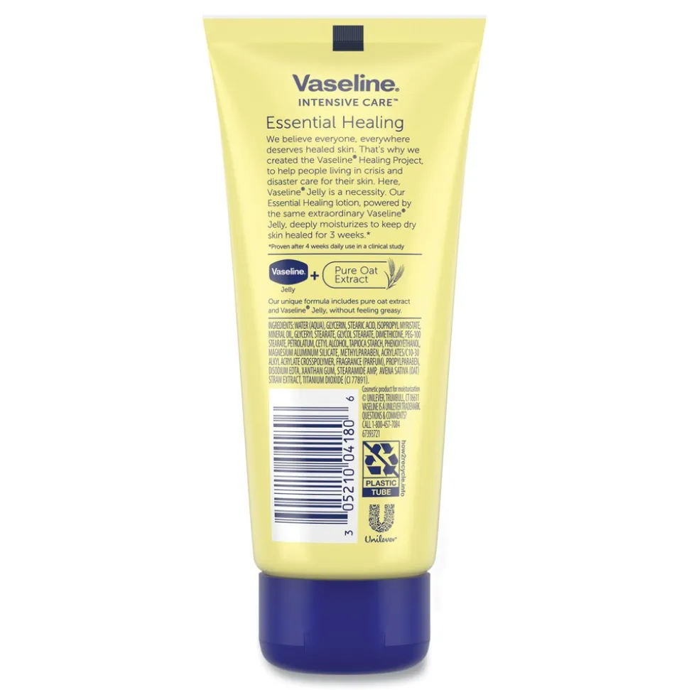 Vaseline 3.4 oz. Squeeze Tube Intensive Care Essential Healing Body Lotion (12/Carton)