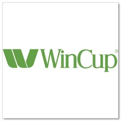WinCup 221935 Slotted Plastic Lids for 12 oz to 24 oz Cold Cups and Bowls - Translucent (1000/Carton)