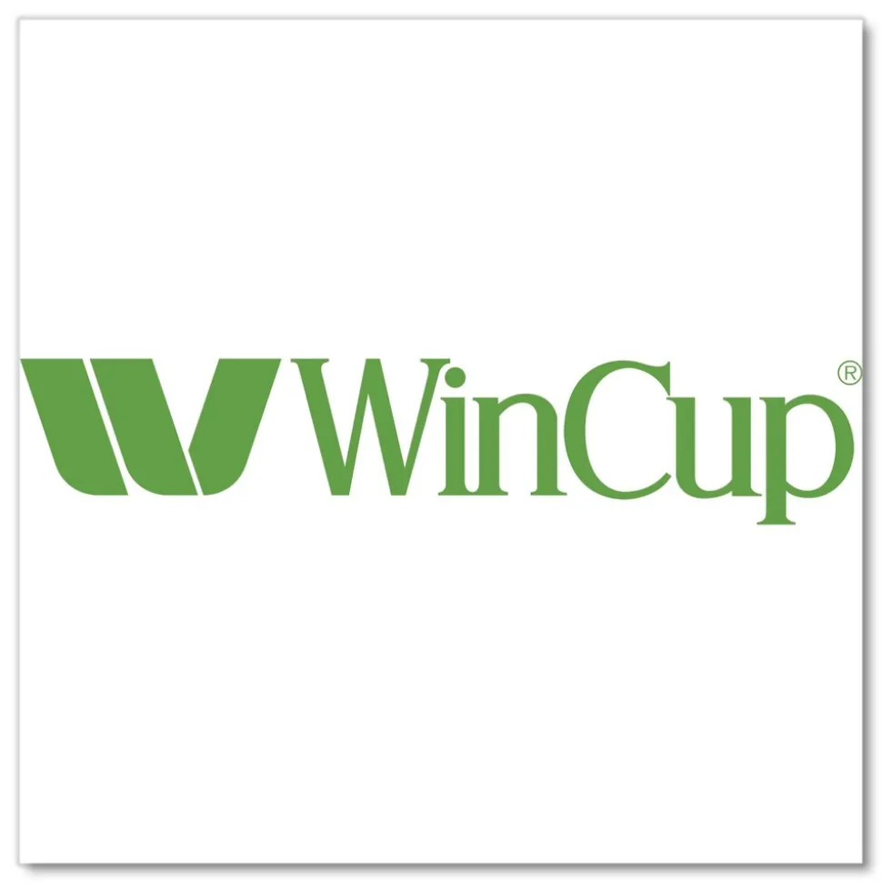 WinCup 221935 Slotted Plastic Lids for 12 oz to 24 oz Cold Cups and Bowls - Translucent (1000/Carton)