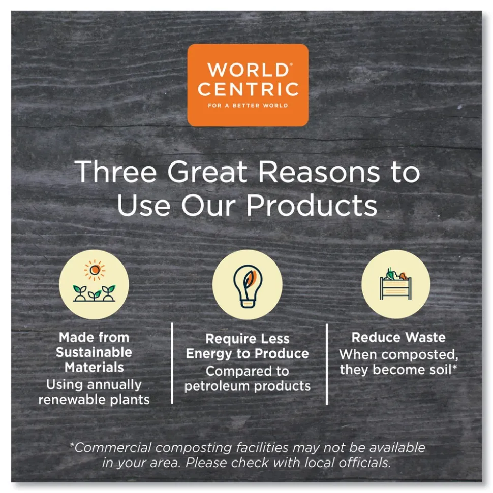 World Centric 16 oz. NoTree Paper Cold Cups - Natural (1000/Carton)