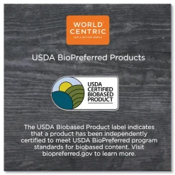 World Centric 12 oz. NoTree Paper Hot Cups - Natural (1000/Carton)