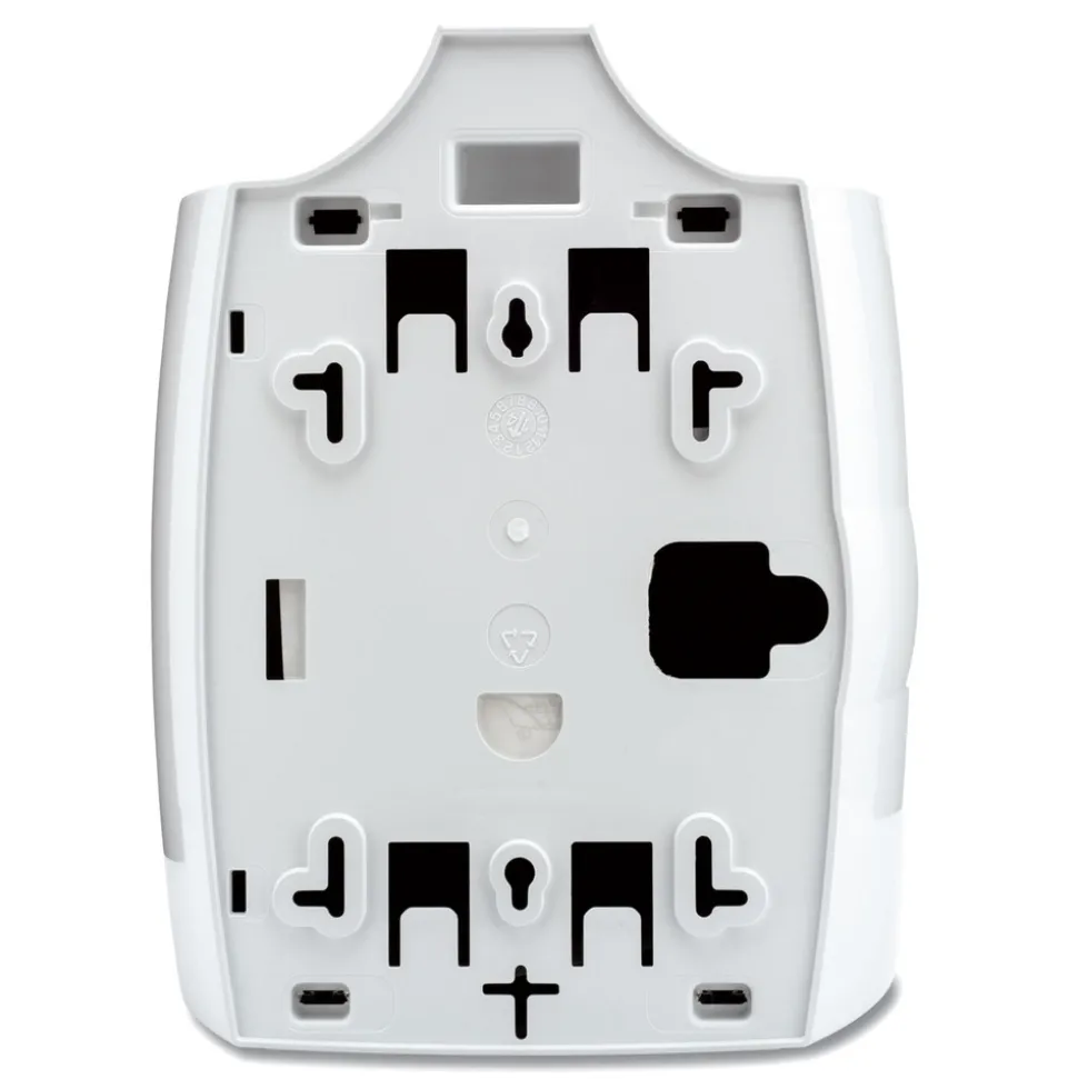 2XL 11 x 11 x 13 Contemporary Wall Mount Wipe Dispenser - White
